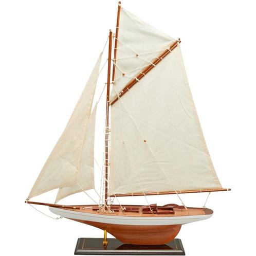 Zeilboot Model 63cm Wit, Hobby en Vrije tijd, Modelbouw | Boten en Schepen, Ophalen of Verzenden
