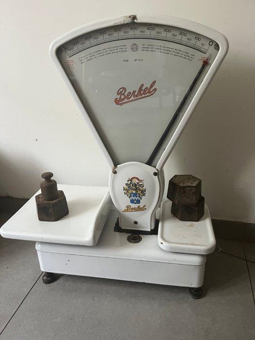 Berkel - Balans of weegschaal - 1935 - Metaal, Emaille -, Antiek en Kunst, Antiek | Keukenbenodigdheden