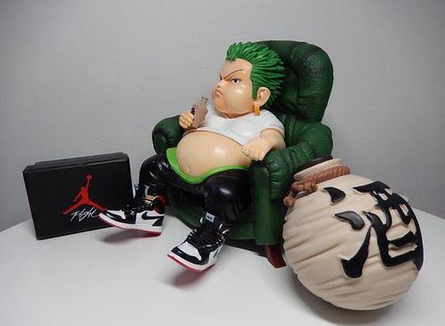 Enigme09 (1979) - One Piece (Roronoa Zoro) x Nike Air Jordan, Antiek en Kunst, Kunst | Schilderijen | Modern