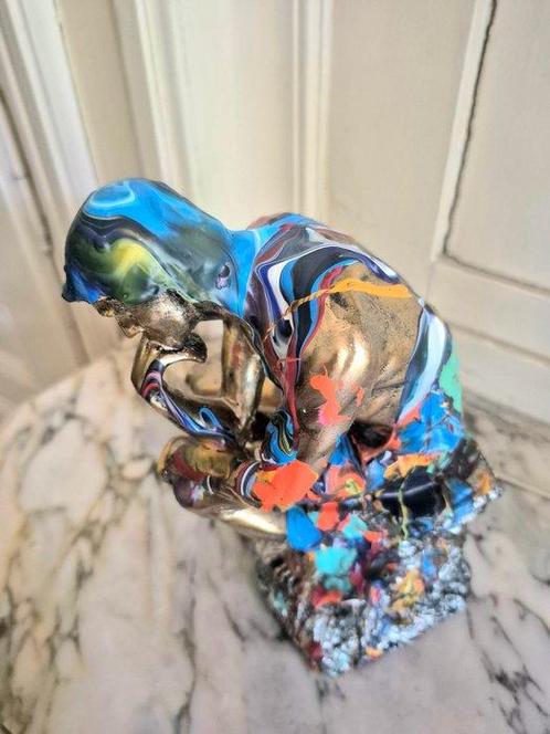 Bruno Cantais (1966) - The Modern Thinker (Le Penseur, Antiek en Kunst, Kunst | Schilderijen | Modern