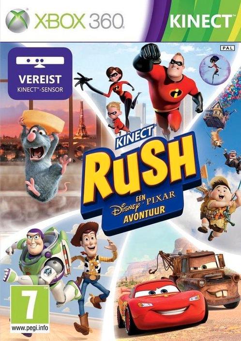Xbox 360 Kinect Rush, Spelcomputers en Games, Games | Xbox 360, Zo goed als nieuw, Verzenden