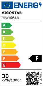 Bouwlamp LED - Werklamp - IP44 - 30W - Aigostar •, Verzenden, Zo goed als nieuw