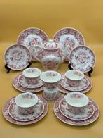 Koffieservies - Balmoral Kaffeeservice mit Kanne in Rot –