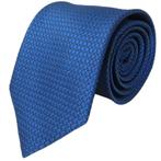 SALE • Prijs € 4,- • Kobalt blauwe stropdas Diamond 8cm, Kleding | Heren, Stropdassen, Nieuw, Effen, Blauw, Losse Blouse Kraagjes