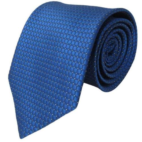 SALE • Prijs € 4,- • Kobalt blauwe stropdas Diamond 8cm, Kleding | Heren, Stropdassen, Effen, Blauw, Nieuw, Verzenden