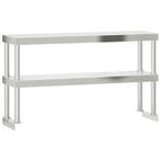 Tafel Verhoging RVS 2-laags - Retourdeal voor Keukenprinsen!, Ophalen of Verzenden, Nieuw