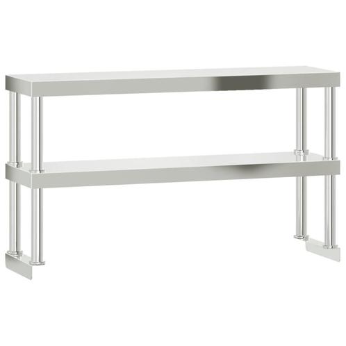 Tafel Verhoging RVS 2-laags - Retourdeal voor Keukenprinsen!, Huis en Inrichting, Keuken | Keukenbenodigdheden, Nieuw, Ophalen of Verzenden