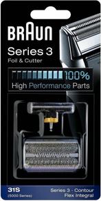 Braun Series 3 31S Foil Zilver - Vervangend Scheerblad, Verzenden, Nieuw