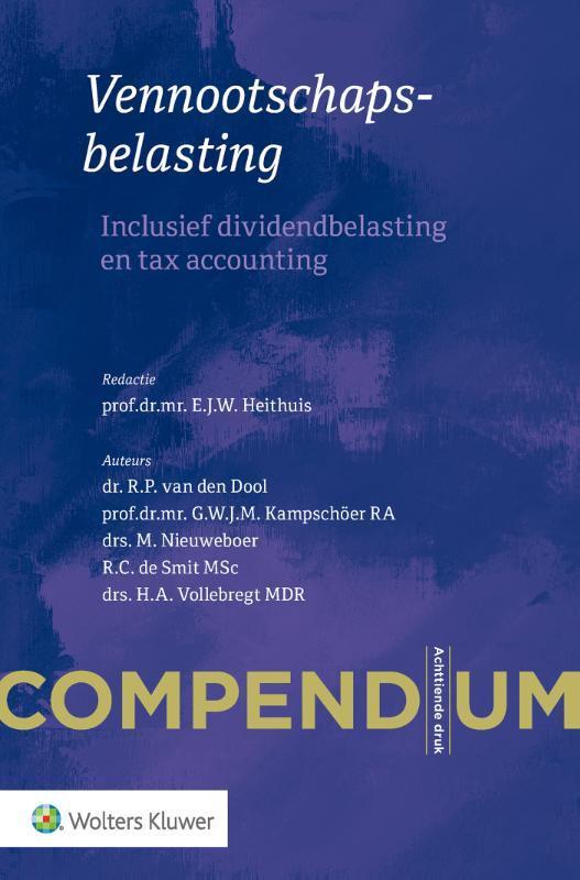 Compendium Vennootschapsbelasting, 9789013151107, Boeken, Studieboeken en Cursussen, Zo goed als nieuw, Verzenden
