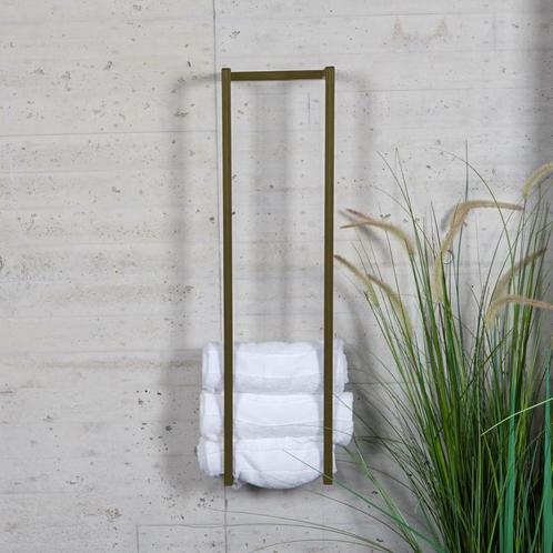 Handdoekenrek Industrieel BWS | 95x25x20cm | Mat Metallic, Doe-het-zelf en Verbouw, Sanitair, Bad, Nieuw, Ophalen of Verzenden