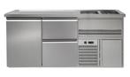 GGM Gastro | Biertoonbank Premium PLUS - 1950x700mm - 1 deur, Verzenden, Nieuw in verpakking, Hotelinrichting