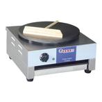 Crêpe bakplaat | Ø 400 mm | 3000 W | RVS | inclusief verd., Verzenden, Nieuw in verpakking