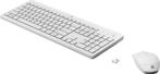 HP 230 draadloze muis- en toetsenbordcombinatie set wit, Nieuw, Verzenden