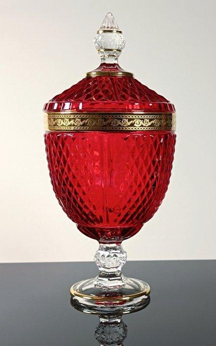 Secoloventesimo - Koekjesdoos - Red Gold 02 Candydoos - 24, Antiek en Kunst, Curiosa en Brocante