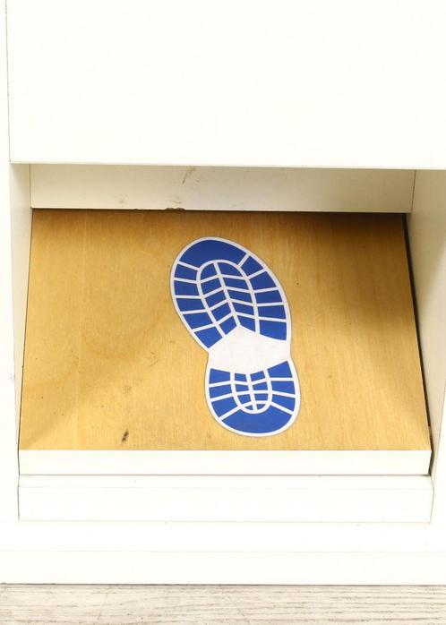 Houten desinfectie dispenser met voetbediening, 133x20x20..., Zakelijke goederen, Kantoor en Winkelinrichting | Kantoormeubilair en Inrichting