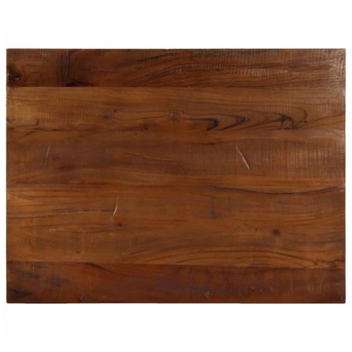 vidaXL Tafelblad rechthoekig 80x60x3,8 cm massief gerecycled, Huis en Inrichting, Tafels | Eettafels, Nieuw, Verzenden