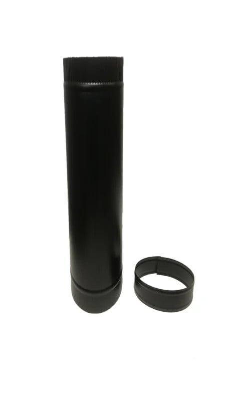 Isotube Plus DW80 - 100 cm ZWART, Huis en Inrichting, Haarden, Ophalen