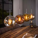 *WOONWINKEL* Hanglamp Met 4 Glazen Bollen, Verzenden, Nieuw