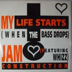 Jam Construction - My life starts (When the bass drops) -..., Gebruikt, 12 inch, Pop, Maxi-single
