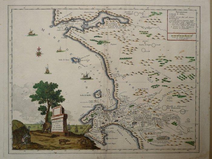 Zuid-Afrika - Kaapstad Kaap de Goede Hoop; Albrizi,, Boeken, Atlassen en Landkaarten