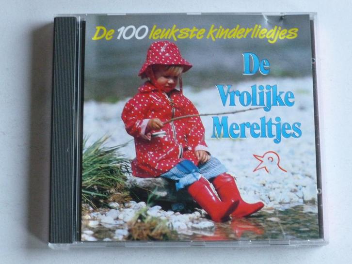 De 100 Leukste Kinderliedjes - De Vrolijke Mereltjes, Cd's en Dvd's, Cd's | Kinderen en Jeugd, Zo goed als nieuw, Verzenden