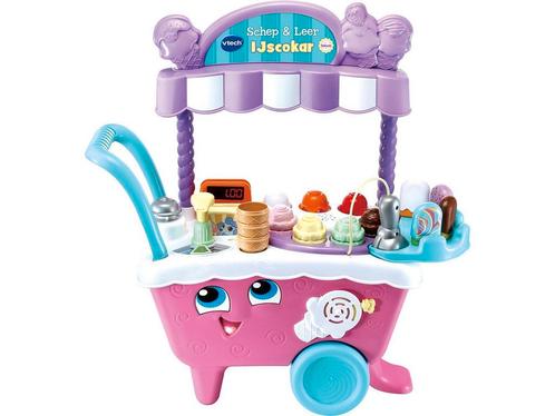 VTech Schep & Leer IJscokar Deluxe - Educatief Speelgoed -, Huis en Inrichting, Woonaccessoires | Overige, Zo goed als nieuw, Verzenden