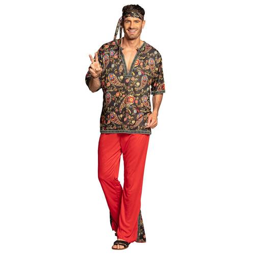 Flower Beetle Hippie Kostuum Man, Kleding | Heren, Carnavalskleding en Feestkleding, Nieuw, Ophalen of Verzenden