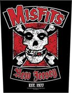 Misfits - Biker - Backpatch officiële merchandise, Verzamelen, Ophalen of Verzenden, Nieuw, Kleding