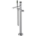 Wiesbaden Sphere Thermostatische Badmengkraan - Vrijstaand -, Doe-het-zelf en Verbouw, Sanitair, Ophalen of Verzenden, Nieuw