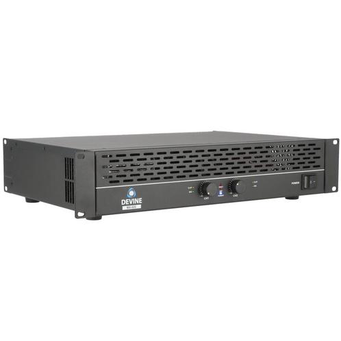 Devine MX-600 2-kanaals PA-eindversterker 2x 300W @ 8 Ohm, Auto diversen, Autospeakers, Verzenden