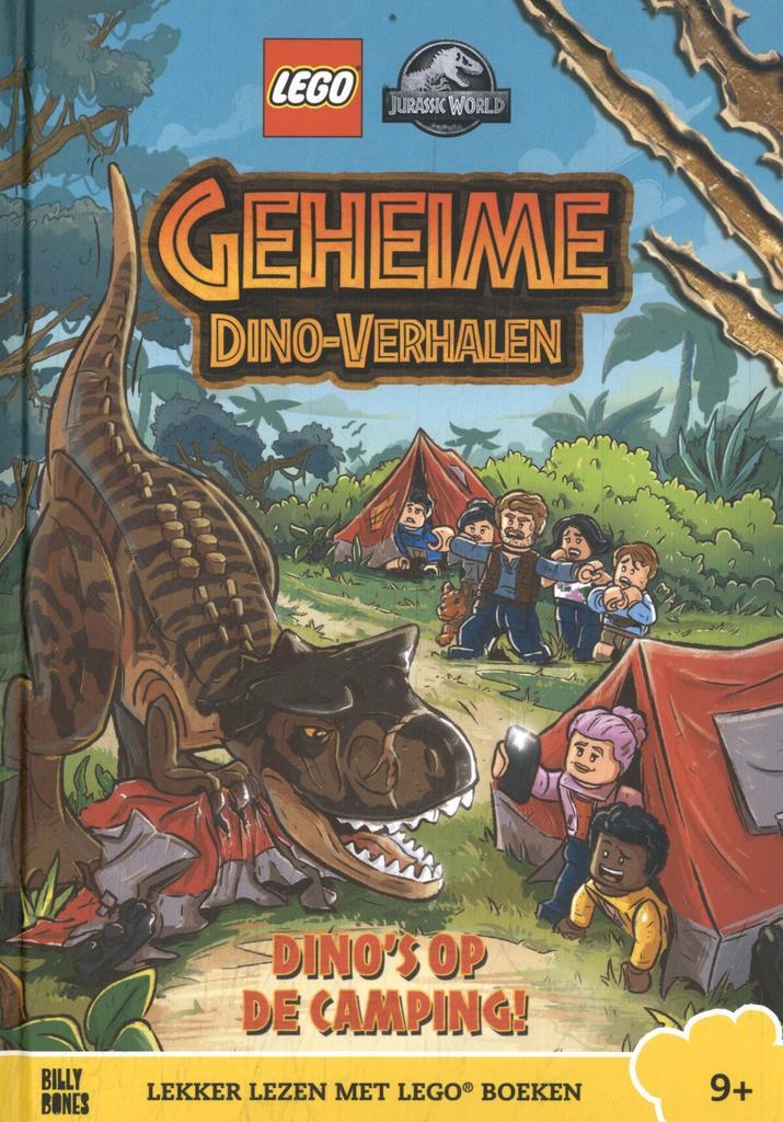 Geheime Dino-Verhalen / Dinos op de camping! / LEGO, Boeken, Kinderboeken | Jeugd | onder 10 jaar, Zo goed als nieuw, Verzenden