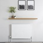 90x80 T22 - Paneelradiator C4 geribbelde voorzijde Wit, Doe-het-zelf en Verbouw, Verwarming en Radiatoren, Ophalen of Verzenden