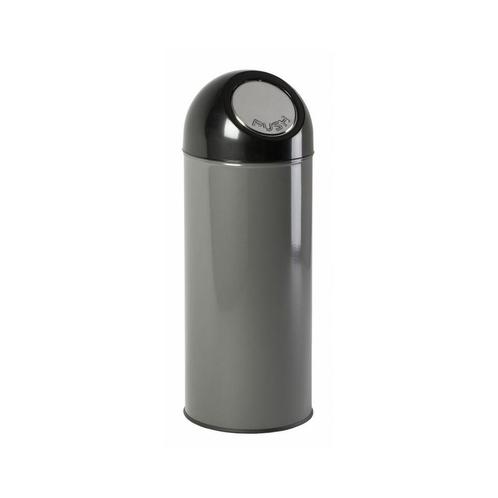 Afvalbak met pushdeksel en binnenemmer 55 ltr -, Huis en Inrichting, Woonaccessoires | Prullenbakken, Nieuw, Verzenden