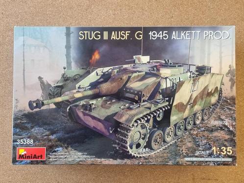 MiniArt 35388 StuG III Ausf. G 1:35, Hobby en Vrije tijd, Modelbouw | Auto's en Voertuigen, Verzenden