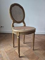 Eleganter Korbstuhl im Stil Louis XVI - Stoel - Hout, Antiek en Kunst