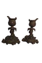 Kandelaar (2) - Brons, Antiek en Kunst