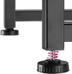 2dekans | tectake® - Zitgroep Milton - Eetkamerset - Compact, Huis en Inrichting, Ophalen of Verzenden, Zo goed als nieuw, Bruin