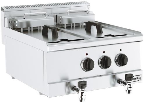Combisteel Base 600 | Friteuse | Elektrisch | 10+10L | 2x 40, Zakelijke goederen, Horeca | Keukenapparatuur, Nieuw in verpakking