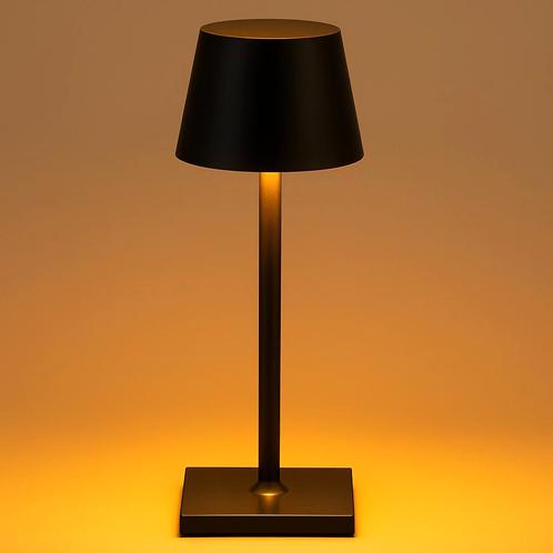 LED Tafellamp oplaadbaar | Zwart | 2.5W, Huis en Inrichting, Lampen | Tafellampen, Nieuw, Kunststof, Metaal, Ophalen of Verzenden