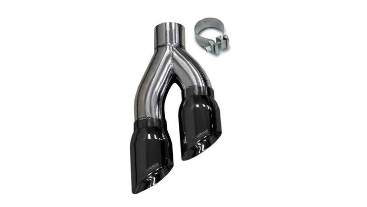 Corsa 1999-2006 Universal Stainless Steel Twin 4.0in Black, Auto-onderdelen, Uitlaatsystemen, Ophalen of Verzenden