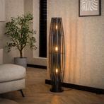 *WOONWINKEL* Staande Vloerlamp Zwart Metaal 120 Cm, Huis en Inrichting, Lampen | Vloerlampen, Verzenden, Nieuw
