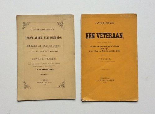 Christenmeijer / Schuitemaker - Autobiografie Waterloo (2x), Antiek en Kunst, Antiek | Boeken en Bijbels