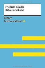 Kabale und Liebe  Friedrich Schiller: Lekturesch...  Book, Zo goed als nieuw, Verzenden, Bernd Völkl
