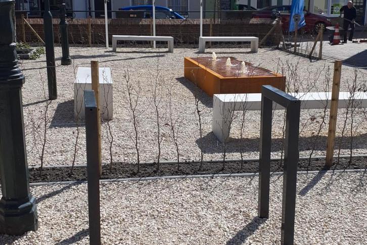 Rockwood® Urban Betonbank Massief 1.80m, Tuin en Terras, Tuinsets en Loungesets, Nieuw, Hout, Ophalen of Verzenden