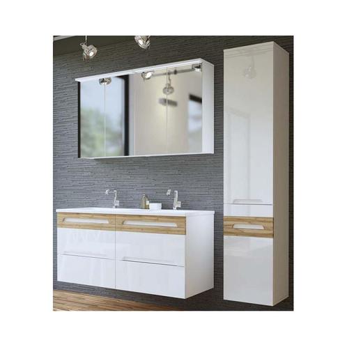 Badkamermeubel Gabra 120CM (Badkamermeubels), Huis en Inrichting, Badkamer | Badkamermeubels, Nieuw, Ophalen of Verzenden