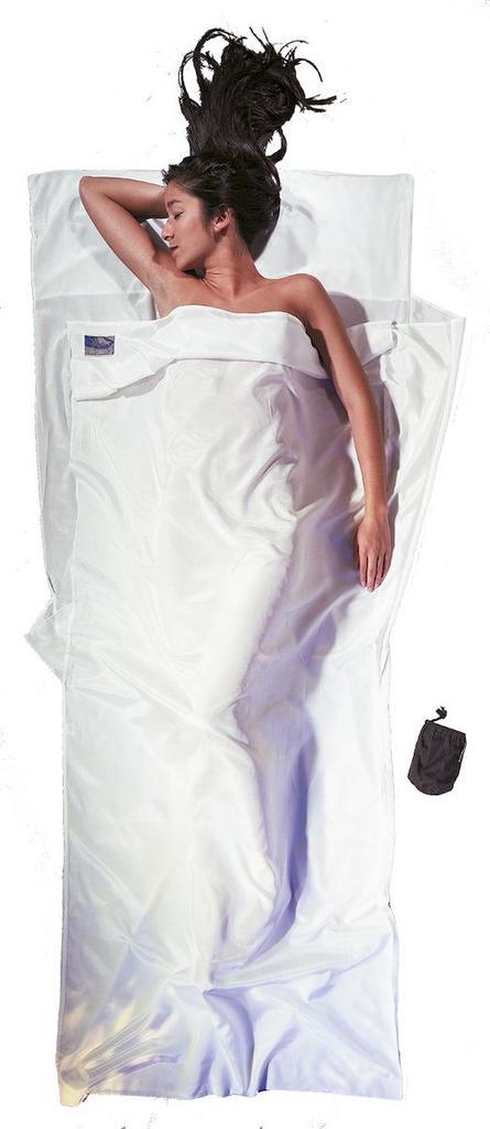 Cocoon Dekenmodel Lakenzak - Naturel - Zijde/Egyptisch, Caravans en Kamperen, Kampeeraccessoires, Nieuw, Verzenden