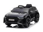 Audi RS6, 12 volt elektrische kinderauto met rubberen banden, Ophalen of Verzenden, Nieuw
