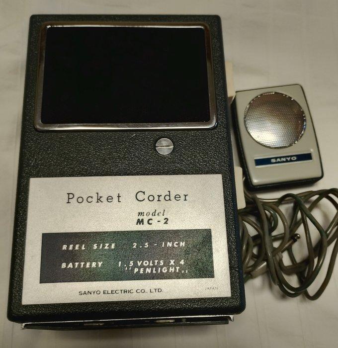 Sanyo - MC-2 Pocket Corder Draagbare bandrecorder, Audio, Tv en Foto, Radio's