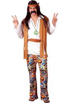 Hippie kostuum Woodstock, Verzenden, Nieuw, Feestartikel
