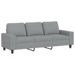Comfortabele 3-zits Bank Grijs - OP=OP! Ruimtebesparend, 75 tot 100 cm, Ophalen of Verzenden, Rechte bank, 200 tot 250 cm